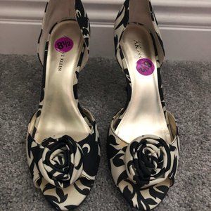 Anne Klein AK Kalei open toe heels